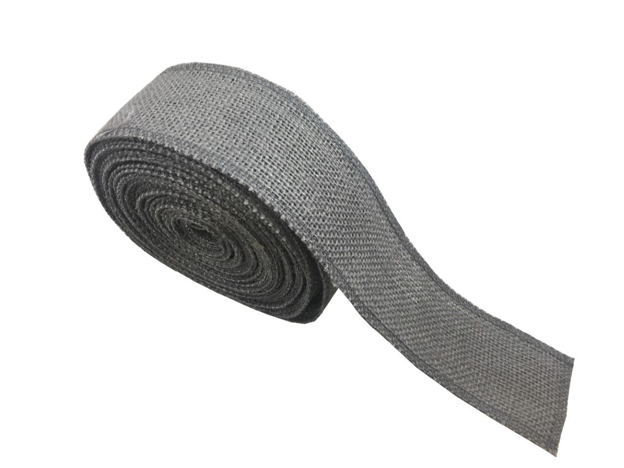 Smaller Serged Burlap Ribbons 10 yard length