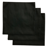 Made in the USA Solid Bandanas - 3 Pack, 22" x 22", 100% Cotton