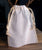Cheesecloth Drawstring Bags with Ivory Edge