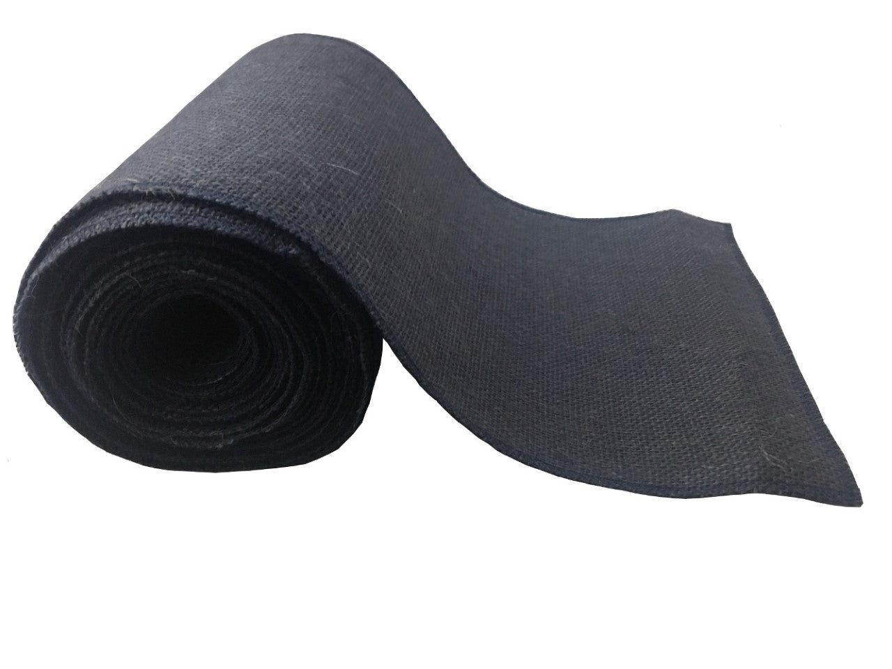 Larger Serged Burlap Ribbons 10 yard length