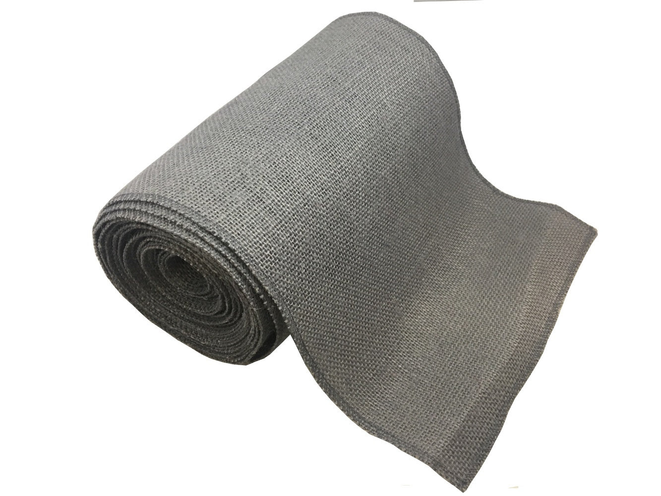 Larger Serged Burlap Ribbons 10 yard length