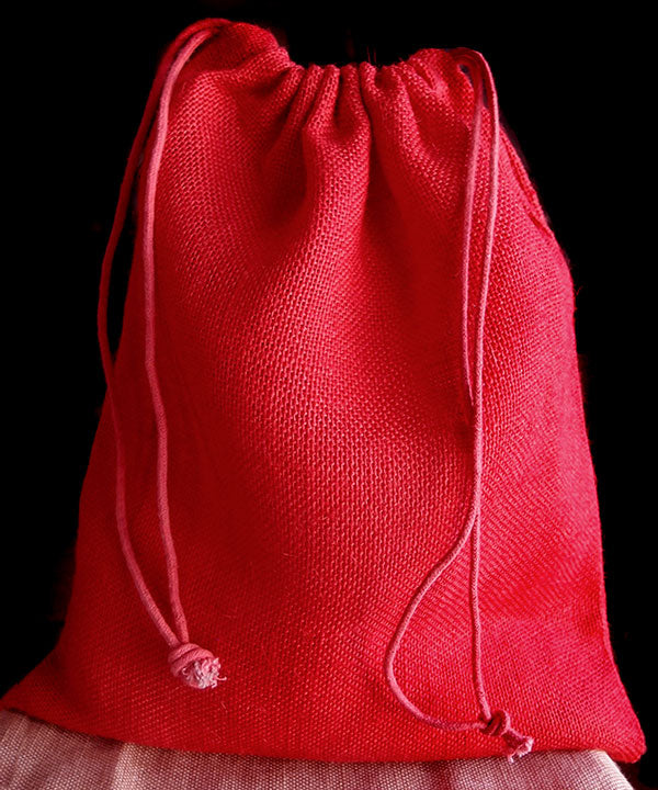 Colored Burlap Bags (12 Pack)