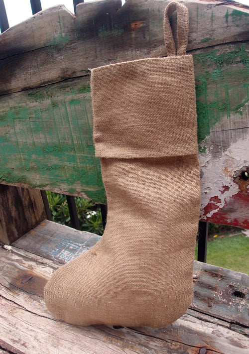 Burlap Stockings