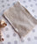 Linen Pouch Bags with Serged Edge (12 Pack)