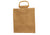 Jute Tote Bag with Wood Cane Handle