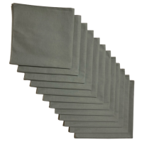 Made in the USA Solid Bandanas - 12 Pack, 22" x 22", 100% Cotton