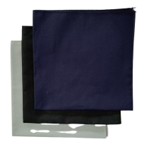 Made in the USA Solid Bandanas - 3 Pack, 22" x 22", 100% Cotton