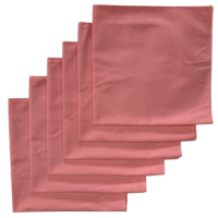 Made in the USA Solid Bandanas - 6 Pack, 22" x 22", 100% Cotton