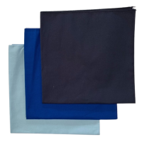 Made in the USA Solid Bandanas - 3 Pack, 22" x 22", 100% Cotton