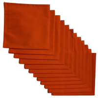 Made in the USA Solid Bandanas - 12 Pack, 22" x 22", 100% Cotton