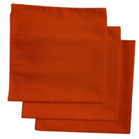 Made in the USA Solid Bandanas - 3 Pack, 22" x 22", 100% Cotton