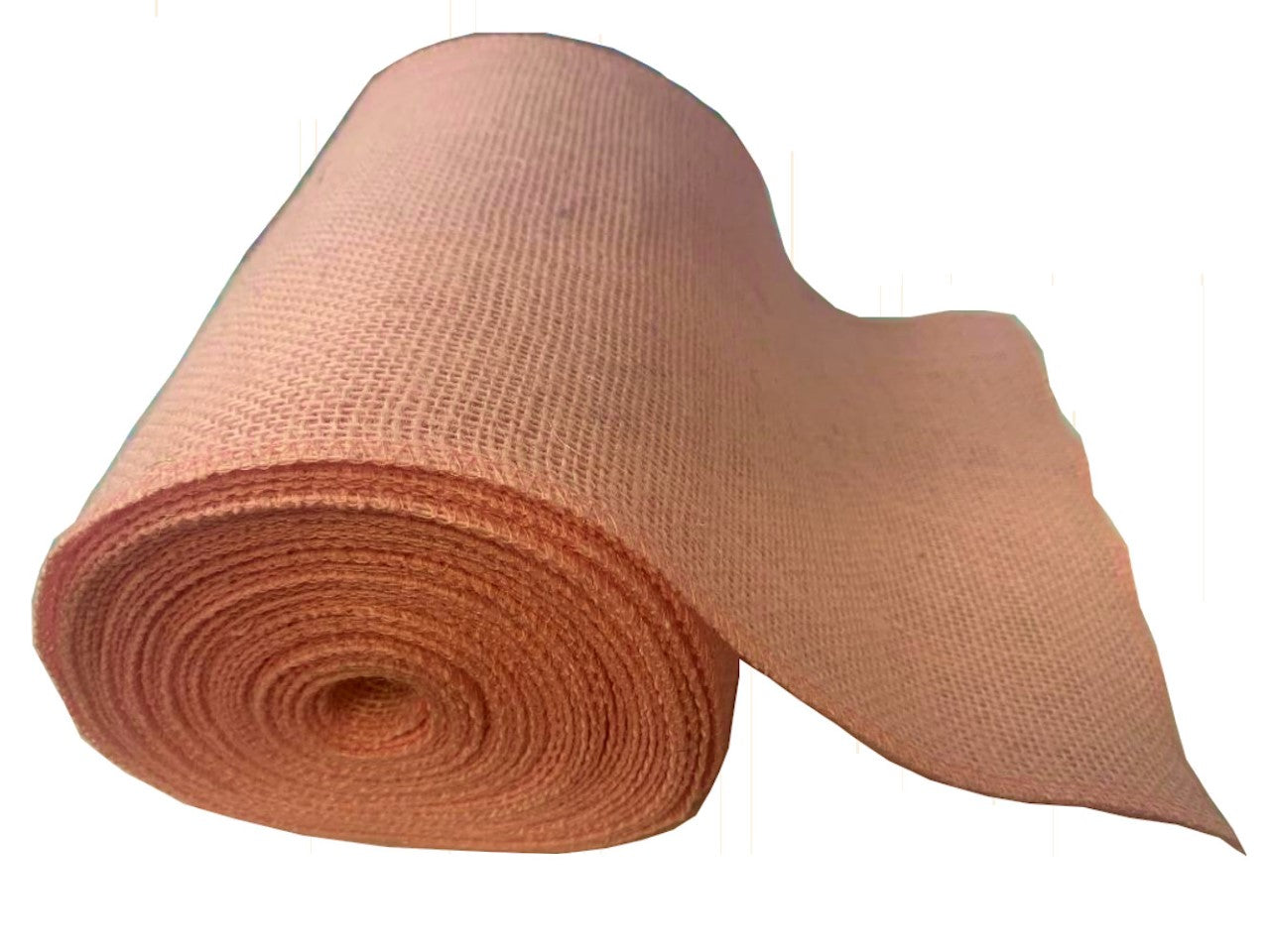 Larger Serged Burlap Ribbons 10 yard length