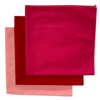 Made in the USA Solid Bandanas - 3 Pack, 22" x 22", 100% Cotton