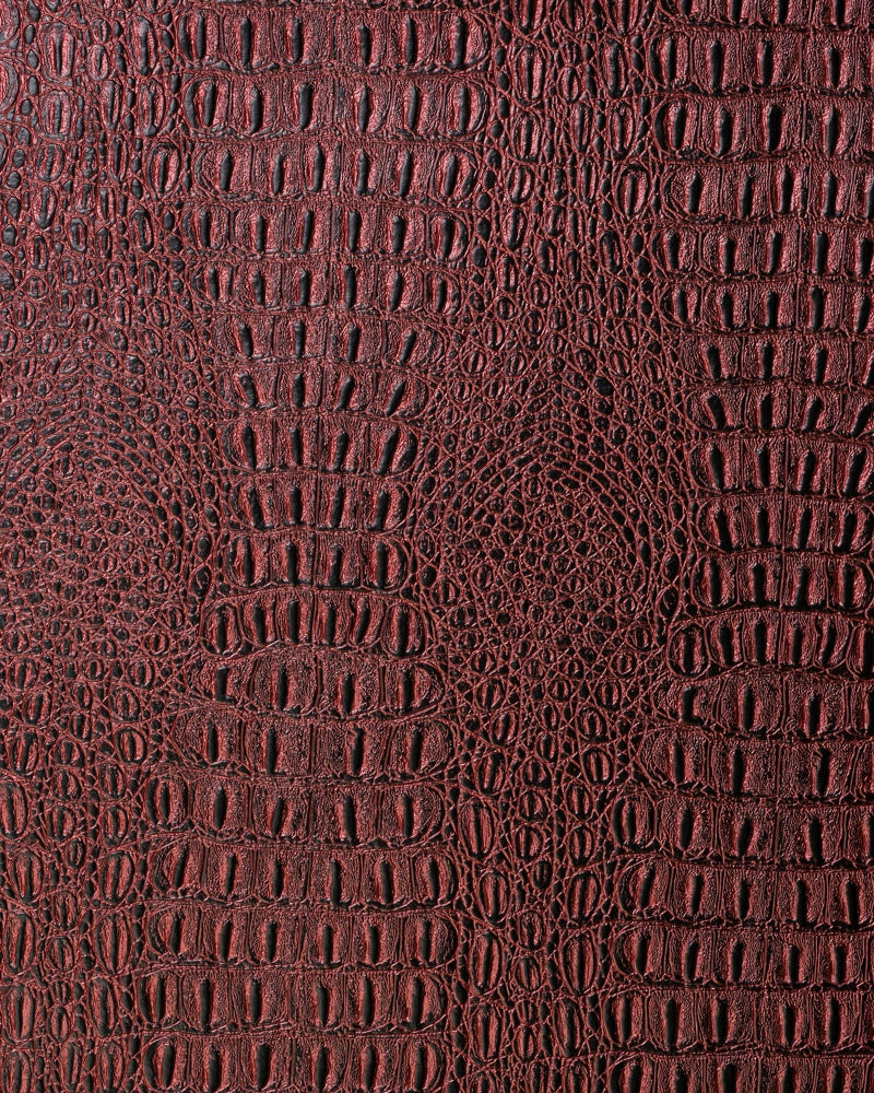 Metallic Gator Faux Leather