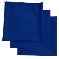 Made in the USA Solid Bandanas - 3 Pack, 22" x 22", 100% Cotton