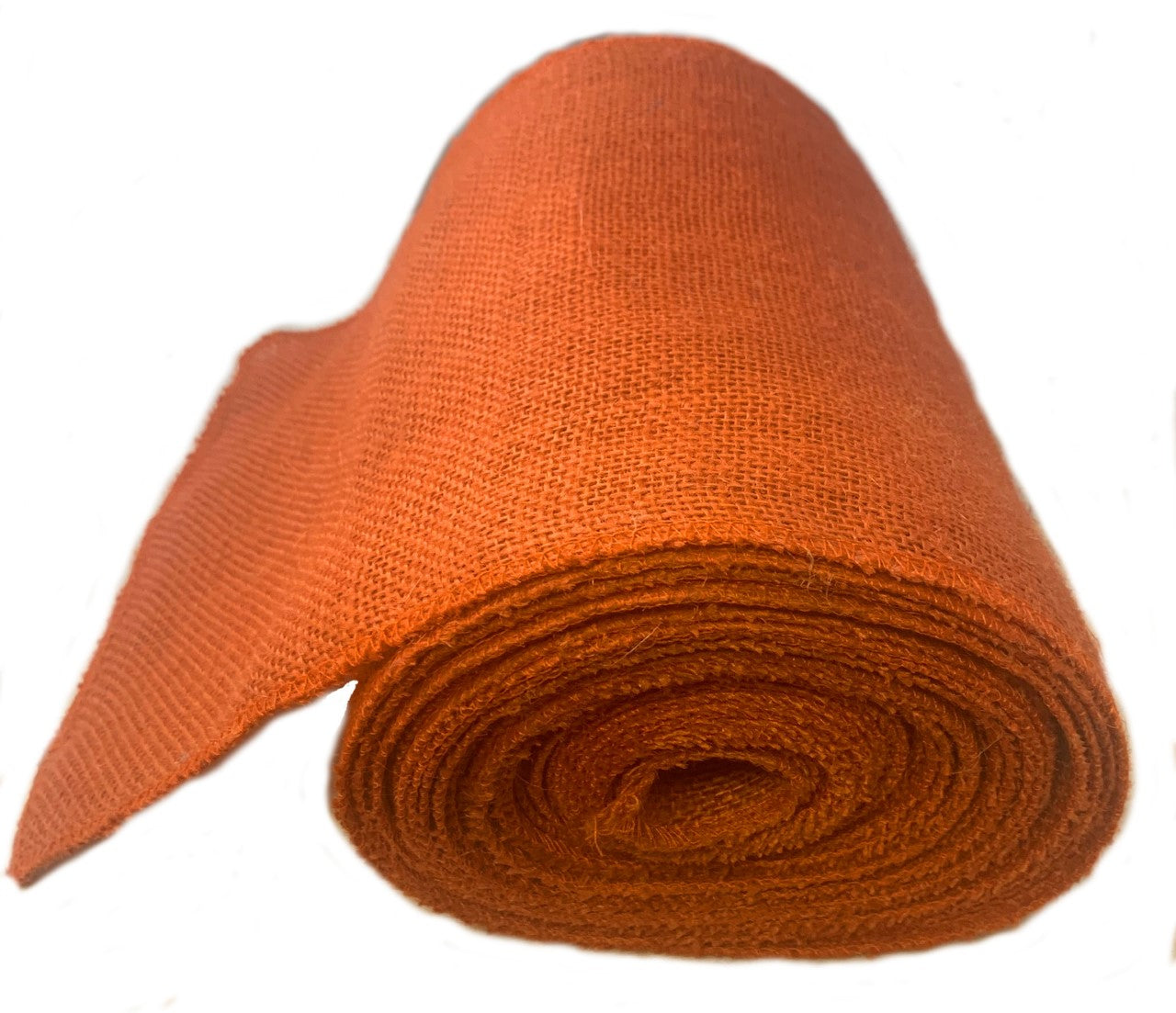 Larger Serged Burlap Ribbons 10 yard length