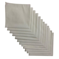 Made in the USA Solid Bandanas - 12 Pack, 22" x 22", 100% Cotton