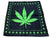 Marijuana Leaf Bandana 100% cotton 22" x 22"