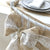 Burlap Chair Sash With Lace 6