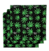 Cannabis Marijuana Bandanas 3 Pack 22" x 22" - 100% Cotton