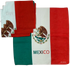Mexican Flag Bandanas 3 Pk 22" x 22" 100% Cotton