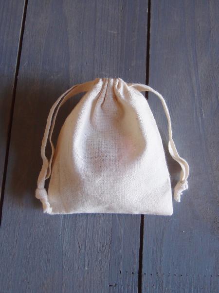 Muslin Bags with Cotton Drawstring 12 pack