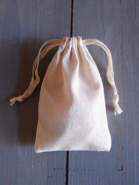 Muslin Bags with Cotton Drawstring 12 pack