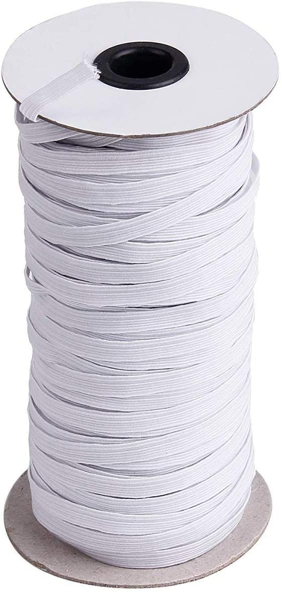 1/4" ELASTIC CORD BRAIDED - 70 YARDS