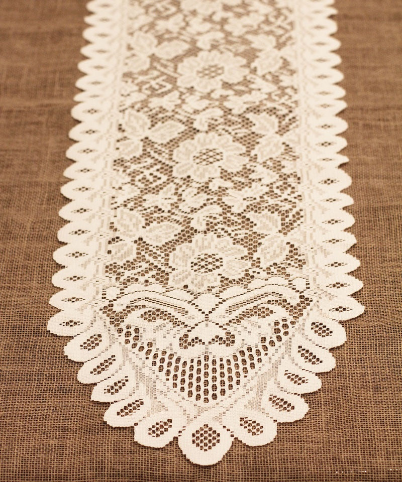 Floral Ivory Runner