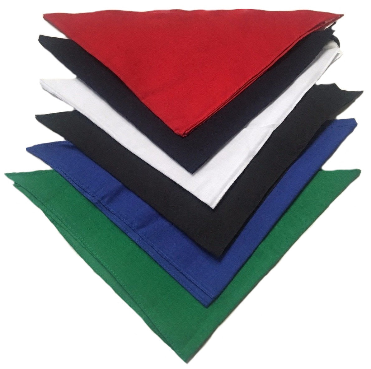 Bandana Assortment Triangle 22" x 22" x 30" (12 pk)