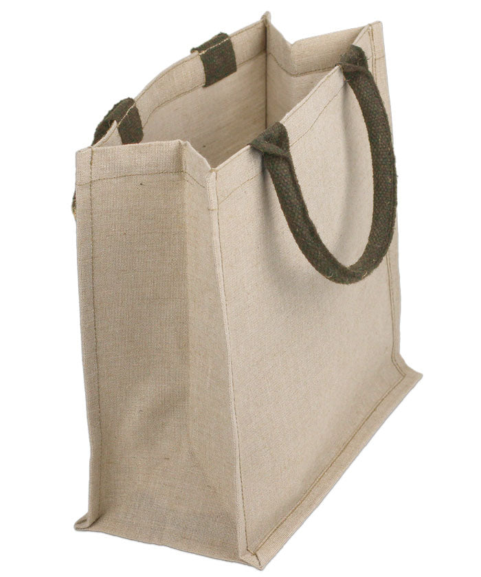 Jute & Cotton Blend Tote Bag