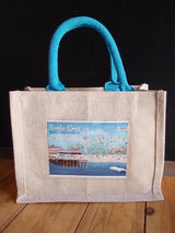 Mini Jute Blend Tote Bags