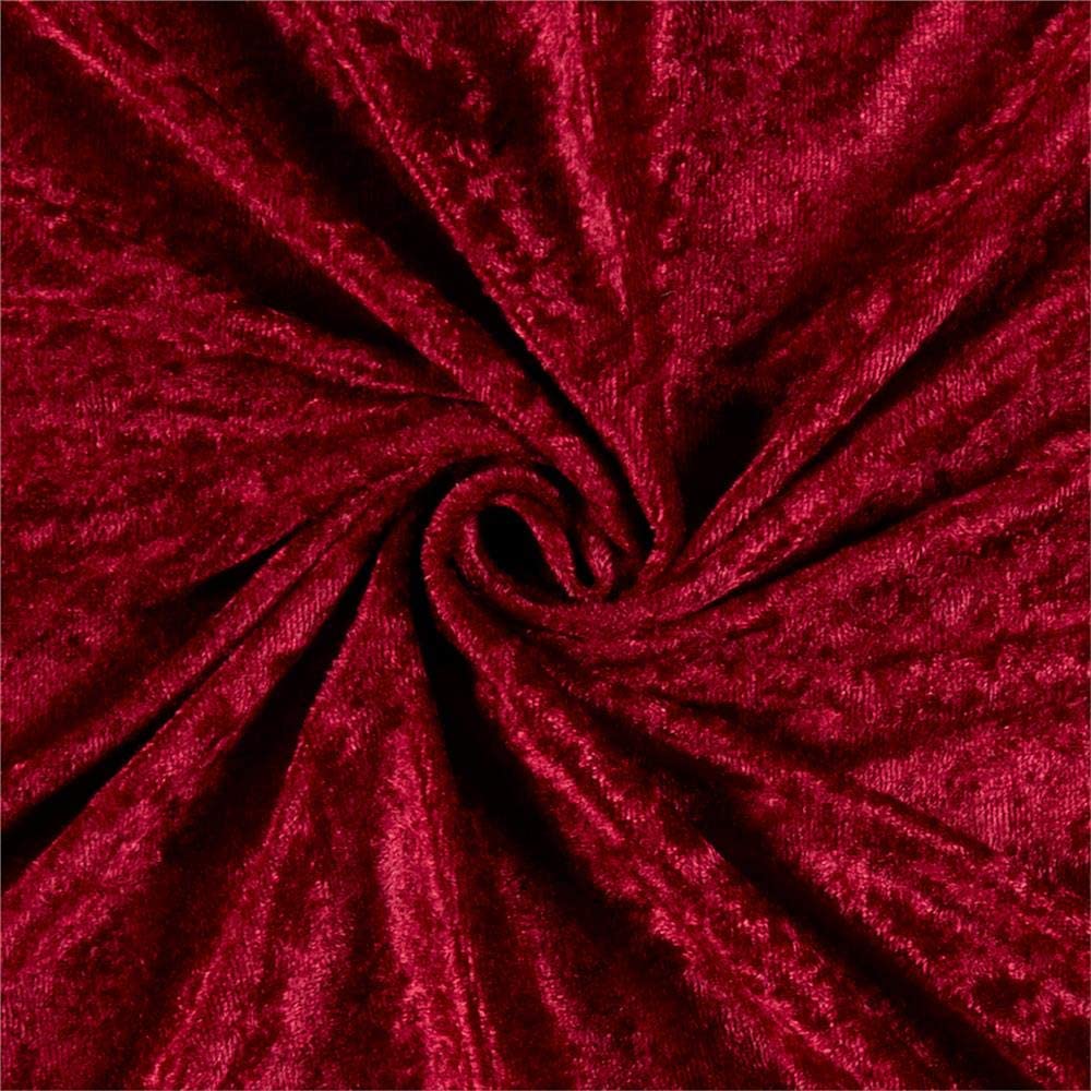 Stretch Velour Fabric by the Yard