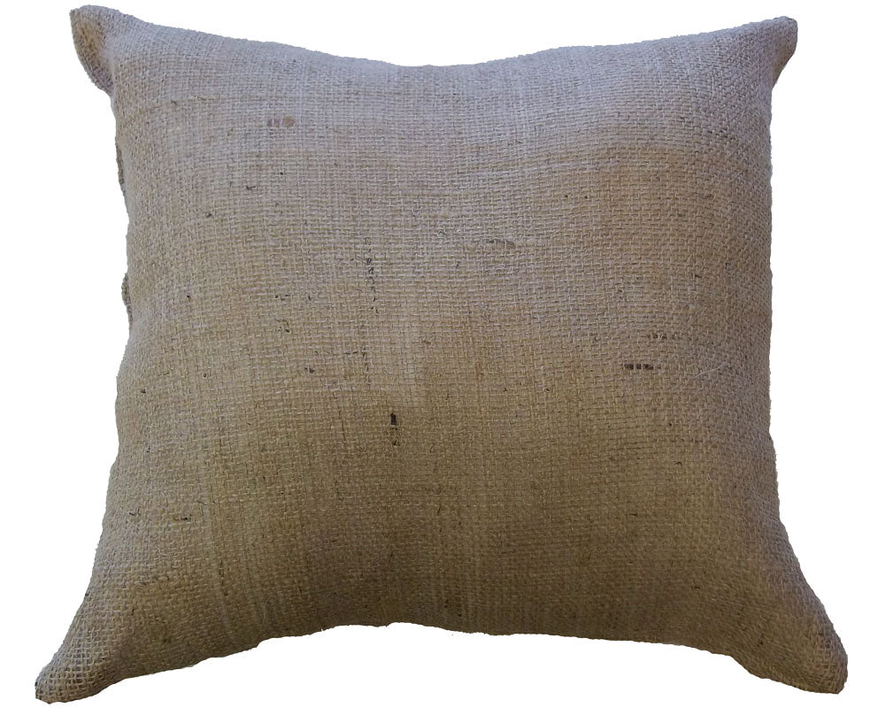 Burlap Cushions