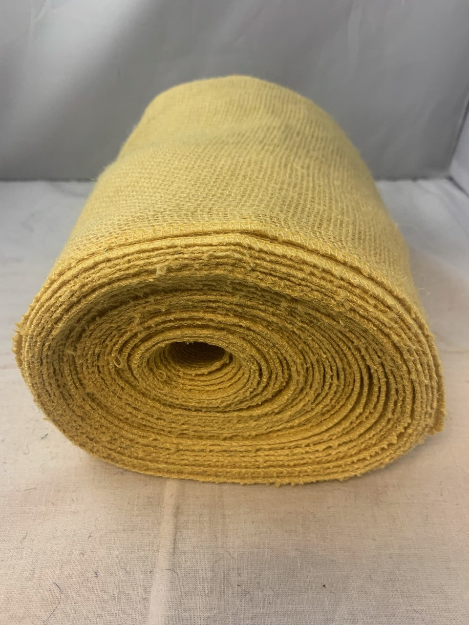 Larger Serged Burlap Ribbons