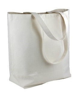 Canvas Tote Bag - 18 inch  x 15 inch  x 5-3/4 inch