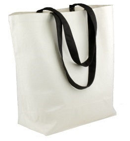 Canvas Tote Bag - 18 inch  x 15 inch  x 5-3/4 inch