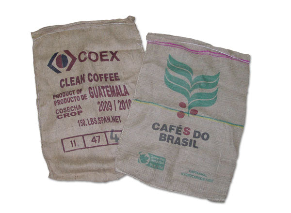 Used Burlap Coffee Bag