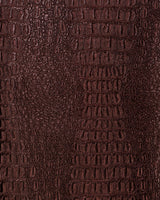 Metallic Gator Faux Leather