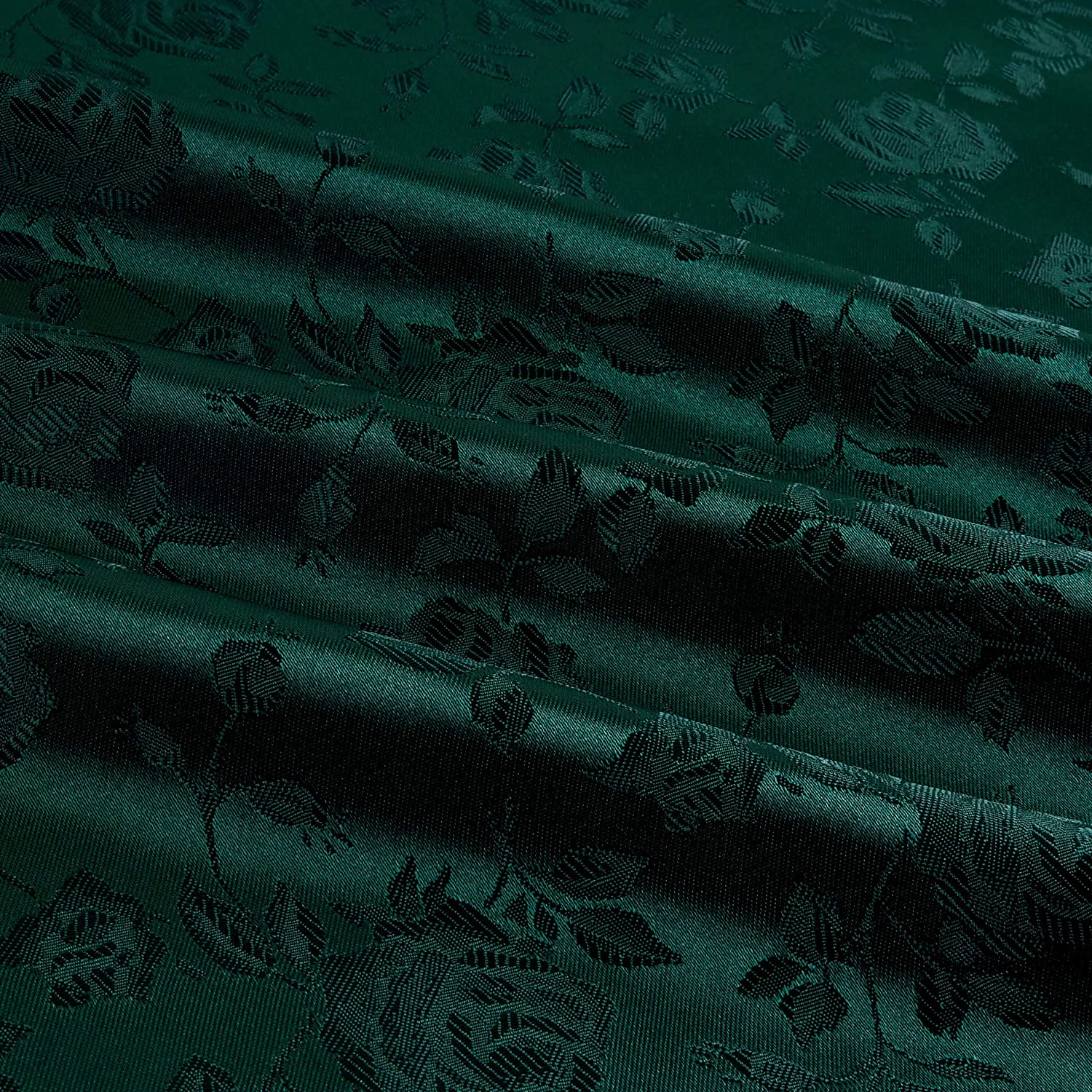 Satin Brocade Jacquard Fabric by the Yard