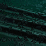 Satin Brocade Jacquard Fabric by the Yard