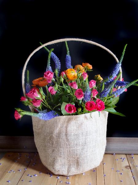 Jute Planter Tote Bag