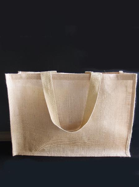 Large Burlap Tote Shopping Bag