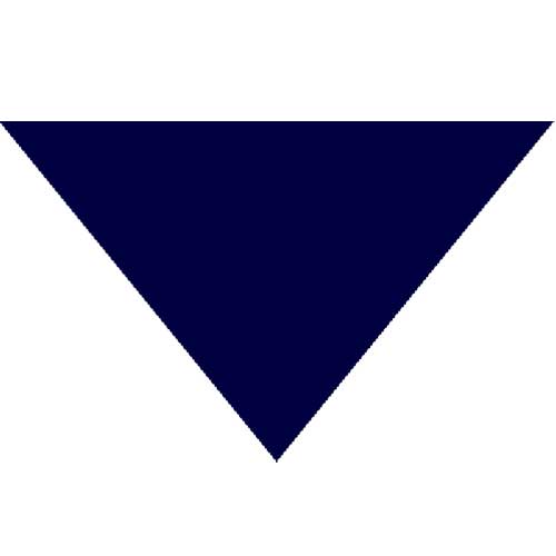 Navy Triangle Bandanas 22" x 22" x 30" (12 Pack)