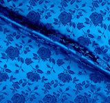 Satin Brocade Jacquard Fabric by the Yard