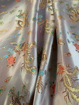 Chinese Dragon Brocade Fabric 45 Inches Wide By The Yard