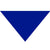 Blue Triangle Bandana 22" x 22" x 30"