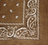 Brown Paisley Bandanas (12 Pack) 22" x 22" 100% Cotton