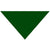 Green Triangle Bandanas 22" x 2" x 30" (12 Pack)