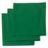 Made in the USA Solid Kelly Green Bandanas 3 Pk 22" x 22" Cotton